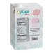 A white carton of Maui by Lyons Strawberry Banana Smoothie Mix with blue and pink labels.