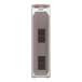 A white Danby air purifier with brown accents and vents.