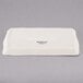 A white rectangular Libbey porcelain tray.