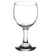 A clear Libbey Embassy wine glass.