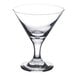 A Libbey mini martini glass with a short stem and small base.