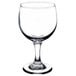 A clear Libbey Embassy red wine glass.