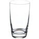 A close-up of a clear Libbey Embassy highball glass.