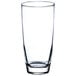 A close-up of a clear Libbey Embassy cooler glass.