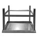 A SSL Industries stainless steel work table with UHMW foot pads.