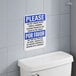 a close up of a toilet