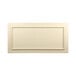 A rectangular beige faux bamboo melamine serving board.