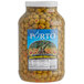 A case of 4 jars of green stuffed Manzanilla olives.