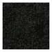 A close up of a black M+A Matting carpet with a rubber border.