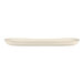 A long rectangular white RAK Porcelain Bravura tray.