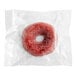 A bag of individually wrapped red velvet cake donuts.