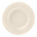 A white RAK Porcelain bone china plate with a circular rim.