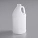 A translucent 0.5 gallon HDPE jug with a handle.