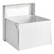 A white Southern Champion cake box with a clear window lid.