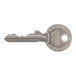 The stainless steel key for an ABUS Diskus padlock.