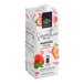 A white carton of 1883 Maison Routin Strawberry Smoothie Mix with strawberries on it.