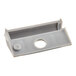 A grey plastic Main Street Equipment magnetic switch holder with holes.