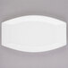 A white Libbey rectangular porcelain serving tray.