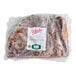A vacuum-sealed package of Recla dry-cured smoked Speck Alto Adige ham weighing 4.5 pounds.
