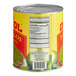 A Del Sol #10 can of crushed tomatillos with a label.