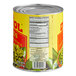 A close up of a Del Sol #10 can label for sliced jalapeno peppers.