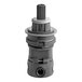 A grey American Standard pressure balance cartridge with a white and grey circle.