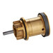 A brass and black American Standard piston assembly.