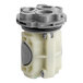 A white and grey American Standard temperature control pressure balance valve cartridge.