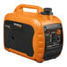 An orange and black Generac GP3300I portable inverter generator.