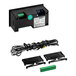 A black Avantco controller box and probe assembly with wires.