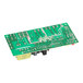 An Avantco green circuit board with two electronic components.