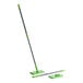 A green mop with a Sani Professional extendable wand attached to the handle.