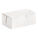A white Southern Champion cake box with a lid.