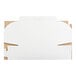 A white rectangular Southern Champion bakery box with a lid.