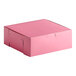 A pink Southern Champion pie box with a lid.