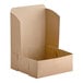 A Southern Champion cardboard bakery box with an open lid.