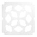 A white square box with circles for 12 mini cupcakes.