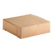 A close-up of a brown Southern Champion cardboard box with a lid.