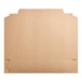 A close up of a Southern Champion kraft cardboard box with a lid.