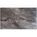 A Lancaster Table & Seating rectangular table top with a Paladina finish with black and grey stone designs.