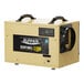 An AlorAir commercial-grade dehumidifier with black handles on top.