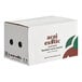 A white box of Acai Exotic Hazelnut Cocoa Spread with brown text and holes in it.
