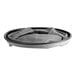 A black cloth filter with a grey zipper for Lavex vacuums.