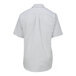 A back view of a light gray Edwards short sleeve dress shirt.