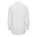 A white Edwards Oxford dress shirt for men with long sleeves and buttons.