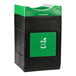 A green and black Commercial Zone Avante compost bin.