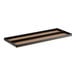 A set of four black heavy-duty particleboard shelves designed for 24" x 60" boltless shelving units.
