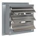 A metal Canarm standard wall exhaust fan with a vent and a fan in the back.