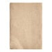 A brown Kraft paper dispenser napkin.