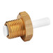 A gold and white Estella Caffe anti-depression valve with white plastic parts.
